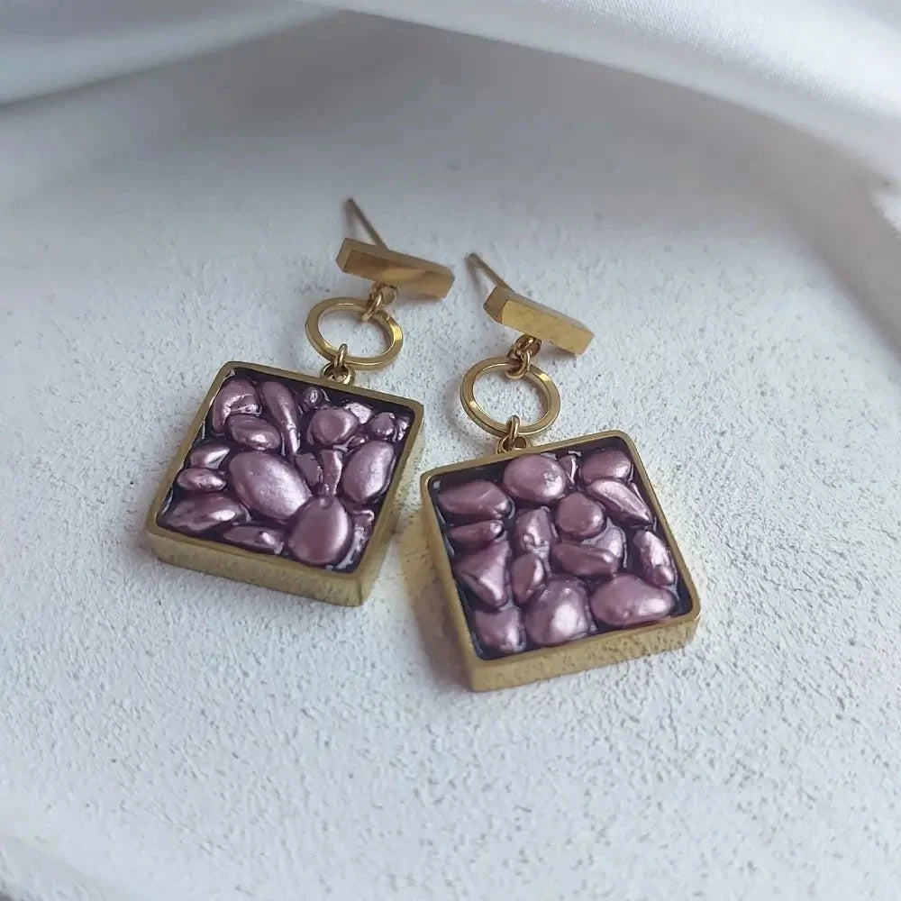 Minđuše Rose Gold Selesta