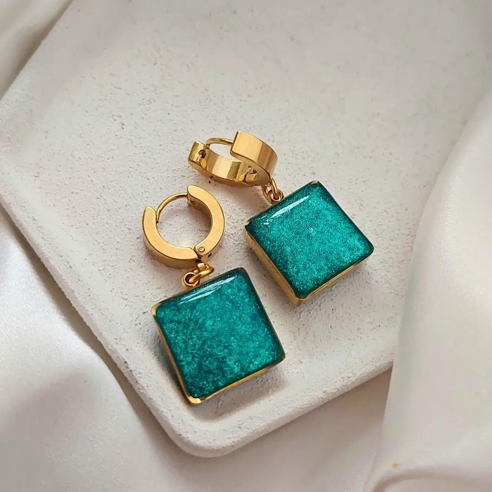 Minđuše Emerald dream Selesta