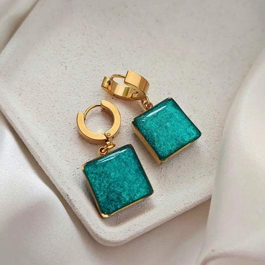 Minđuše Emerald dream Selesta