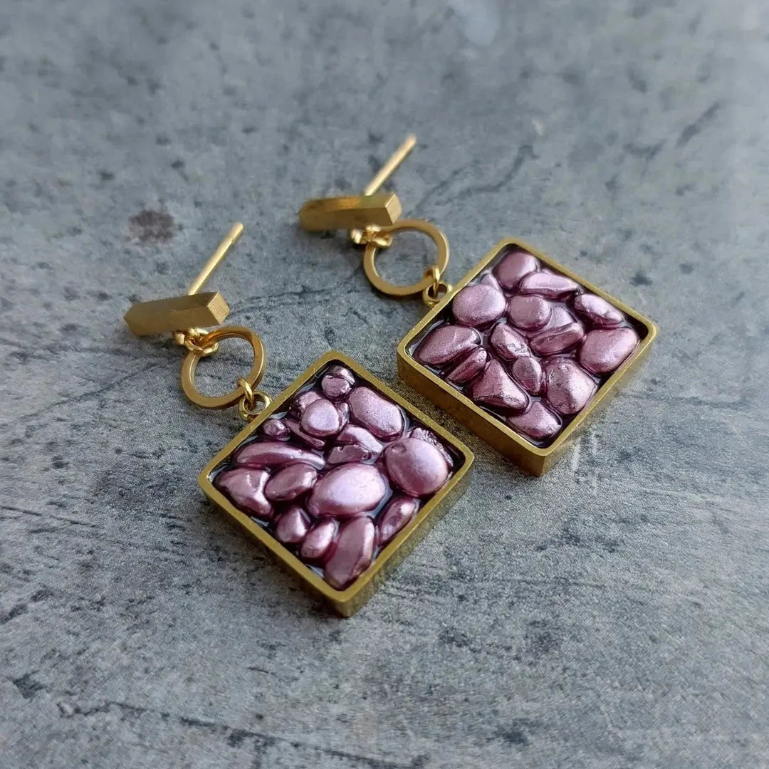 Minđuše Rose Gold Selesta