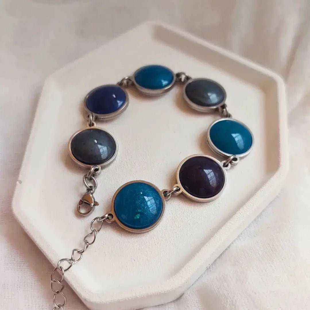 Narukvica na kopčanje Krugovi - Selesta