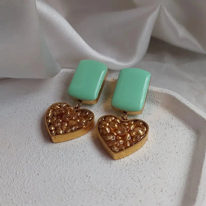 Elegantne minđuše | Zlatno srce Selesta