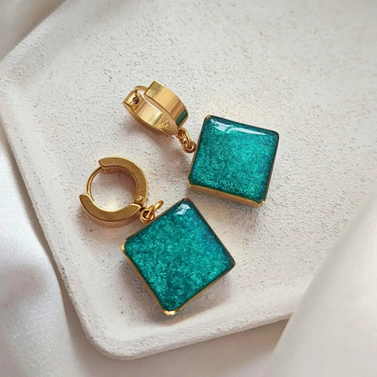 Minđuše Emerald dream Selesta