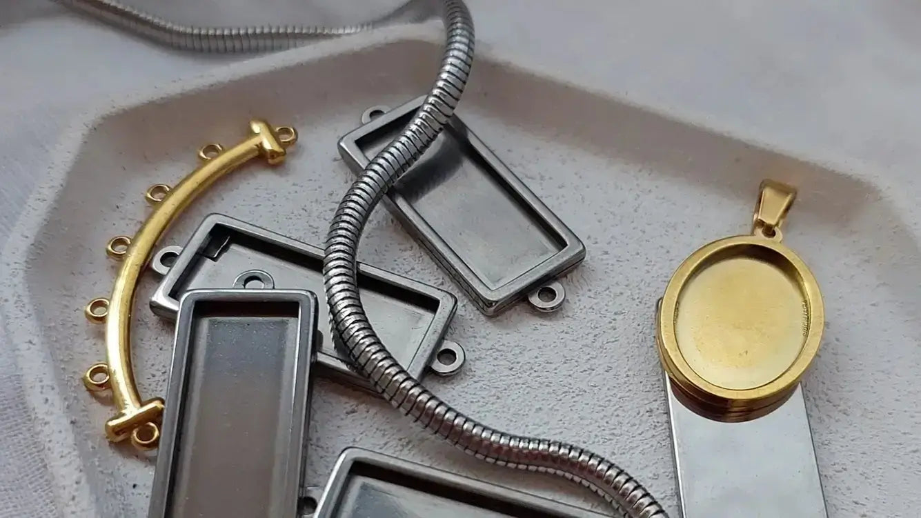 Komponente od hirurskog celika za izradu nakita