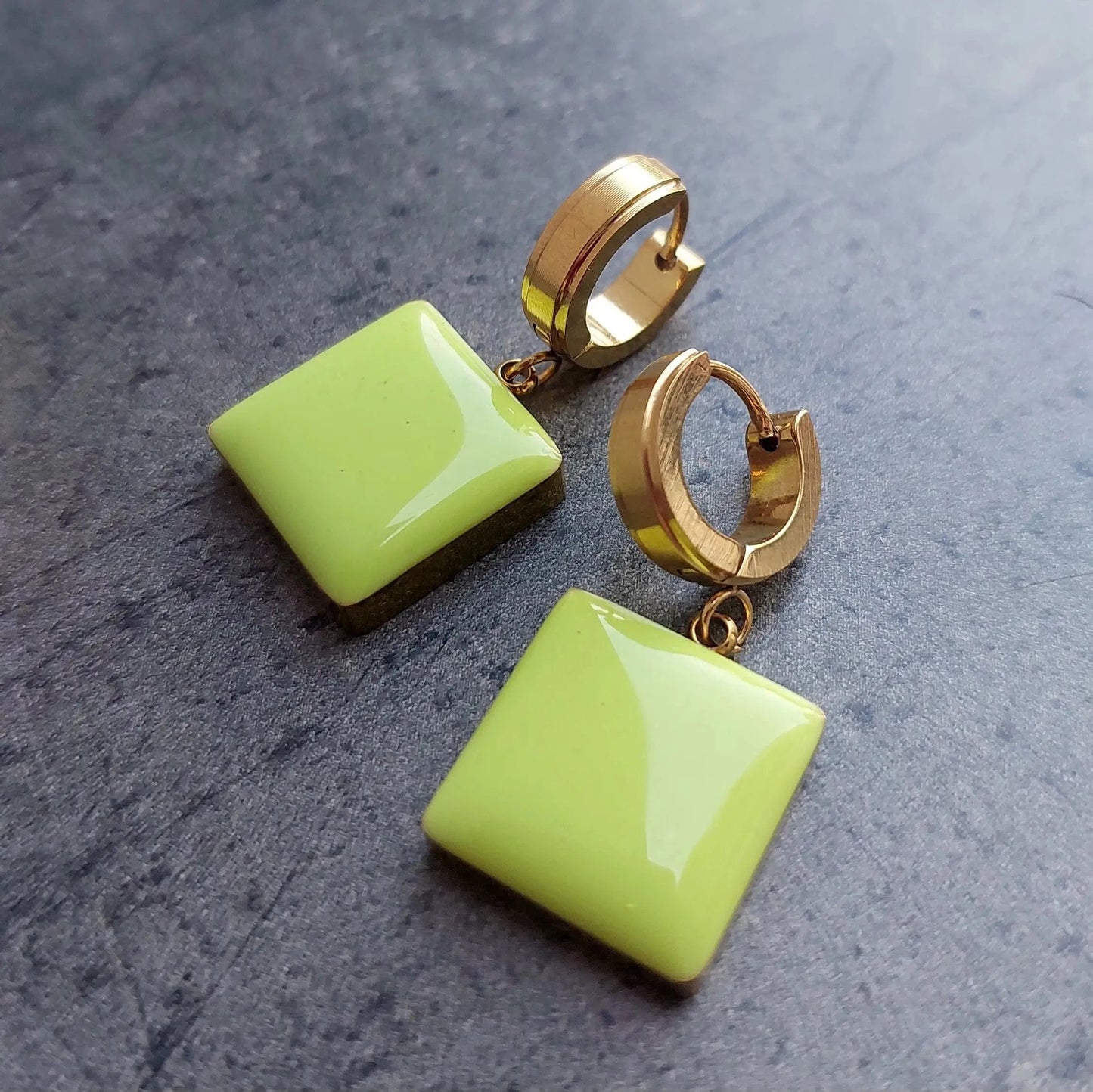 Zelene minđuše Kakadu - Selesta