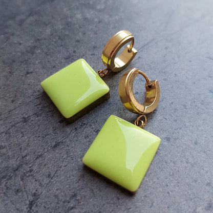 Zelene minđuše Kakadu - Selesta