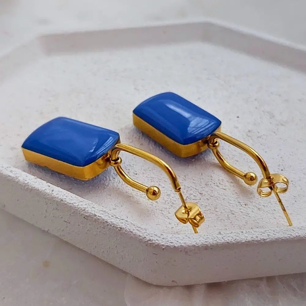 Minđuše Capri Blue