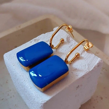 Minđuše Capri Blue
