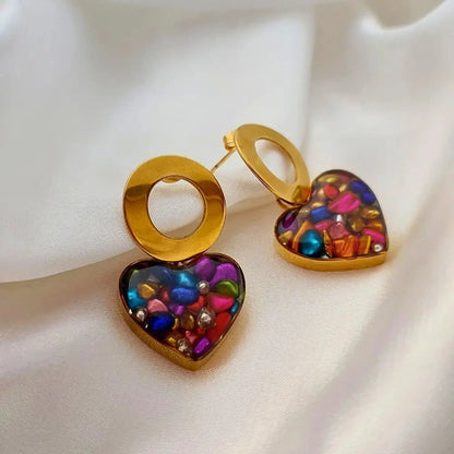 Minđuše | Šareno srce Selesta