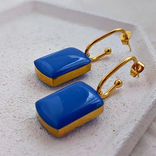 Minđuše Capri Blue